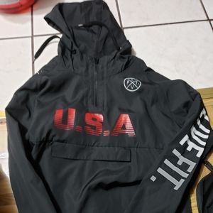 LVFT USA Windbreaker Jacket Medium